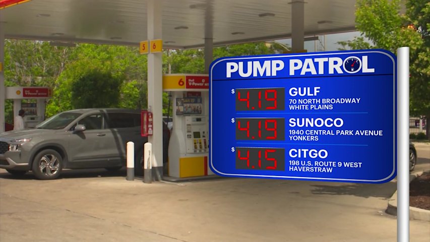 Video thumbnail for Gas prices continue to drop across the region as summer travel season begins