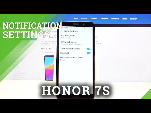 Video thumbnail for How to Disable Notifications from Apps in Honor 7S – Operate Notification Settings