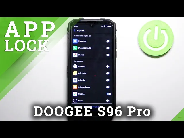 Video thumbnail for How to Set Up App Lock in DOOGEE S96 Pro – Lock Apps with Fingerprint