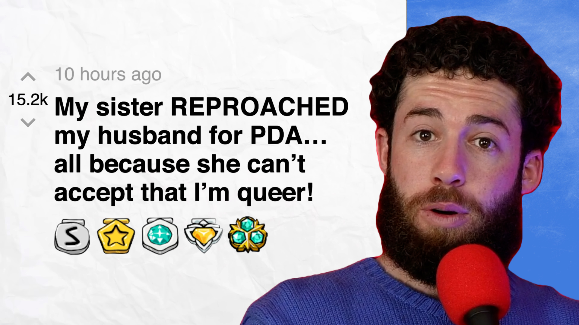 Video thumbnail for My sister REPROACHED my husband for PDA… all because she can’t accept that I’m queer!  | Reddit Stories