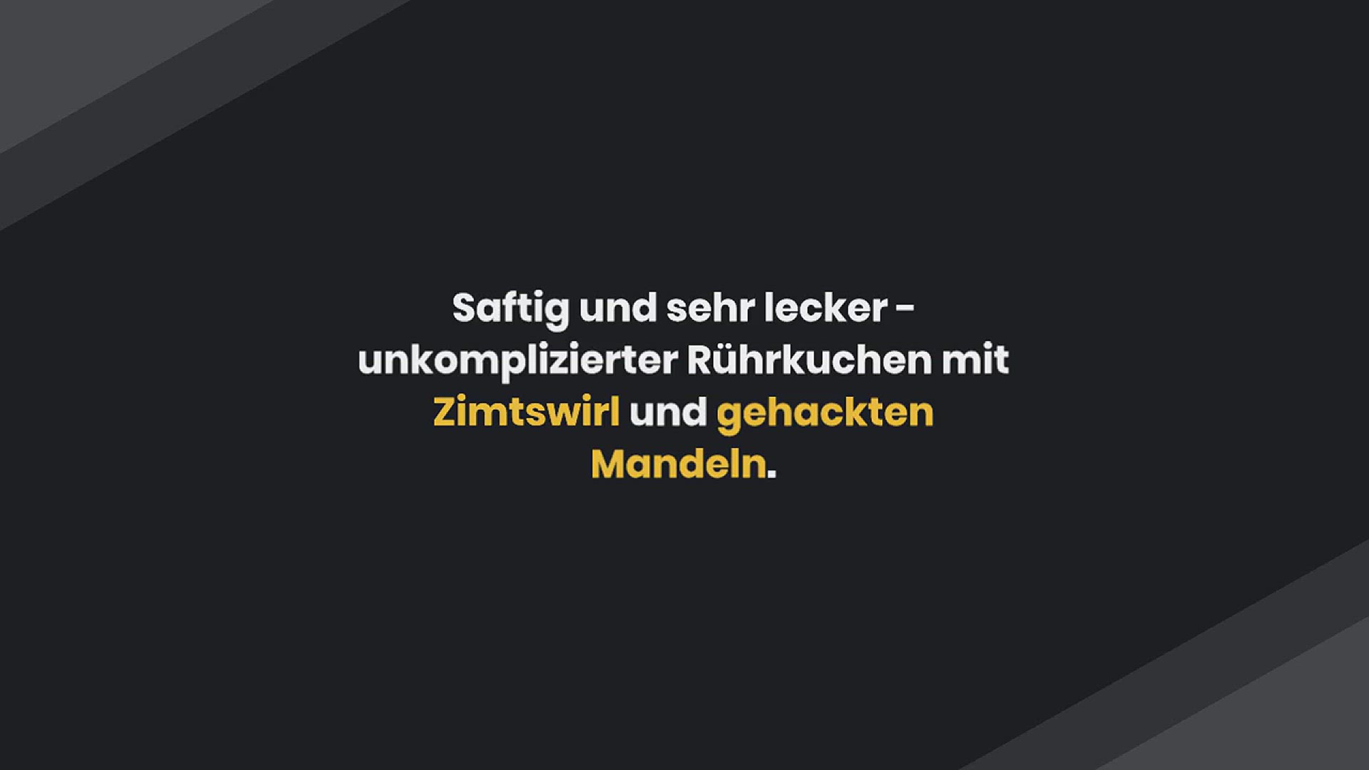 Video thumbnail for Zimt Swirl Rührkuchen – schneller Zimtschnecken Kuchen