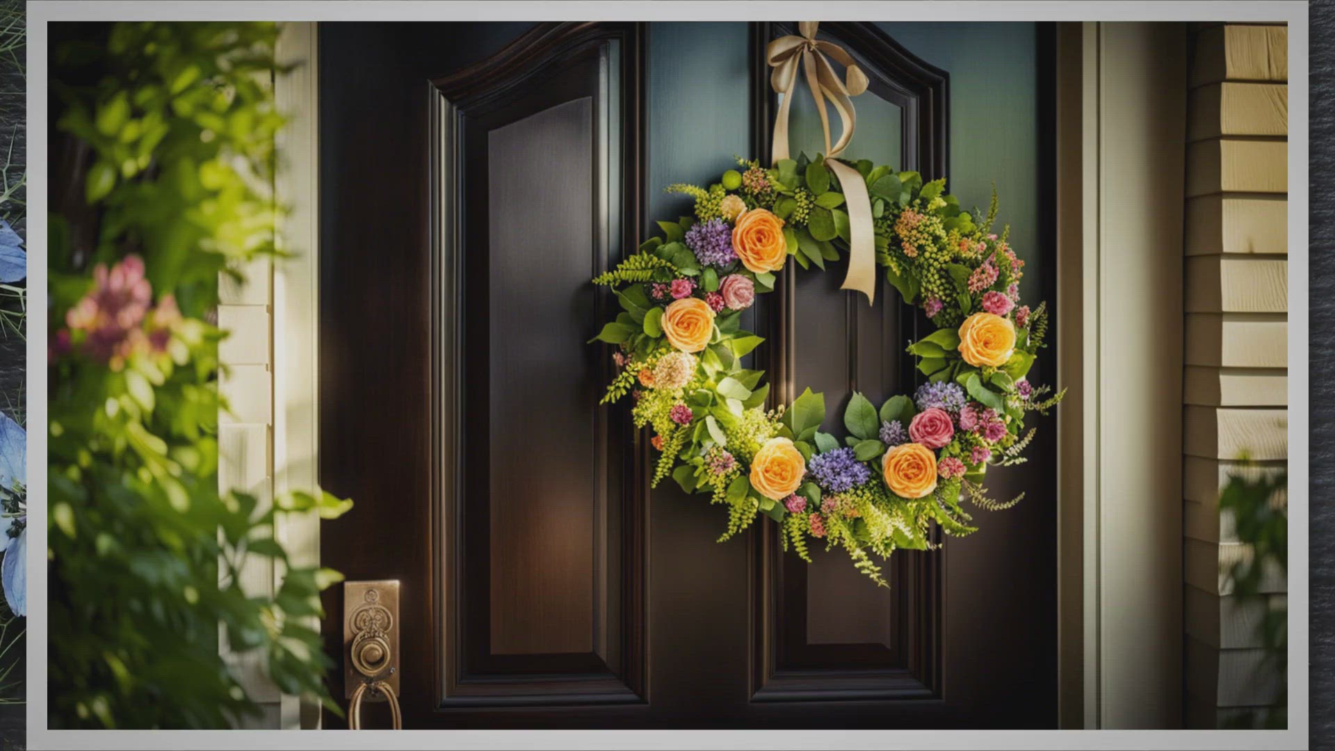 'Video thumbnail for 10 Amazing Front Door Decor Ideas: Transforming Your Home's First Impression'