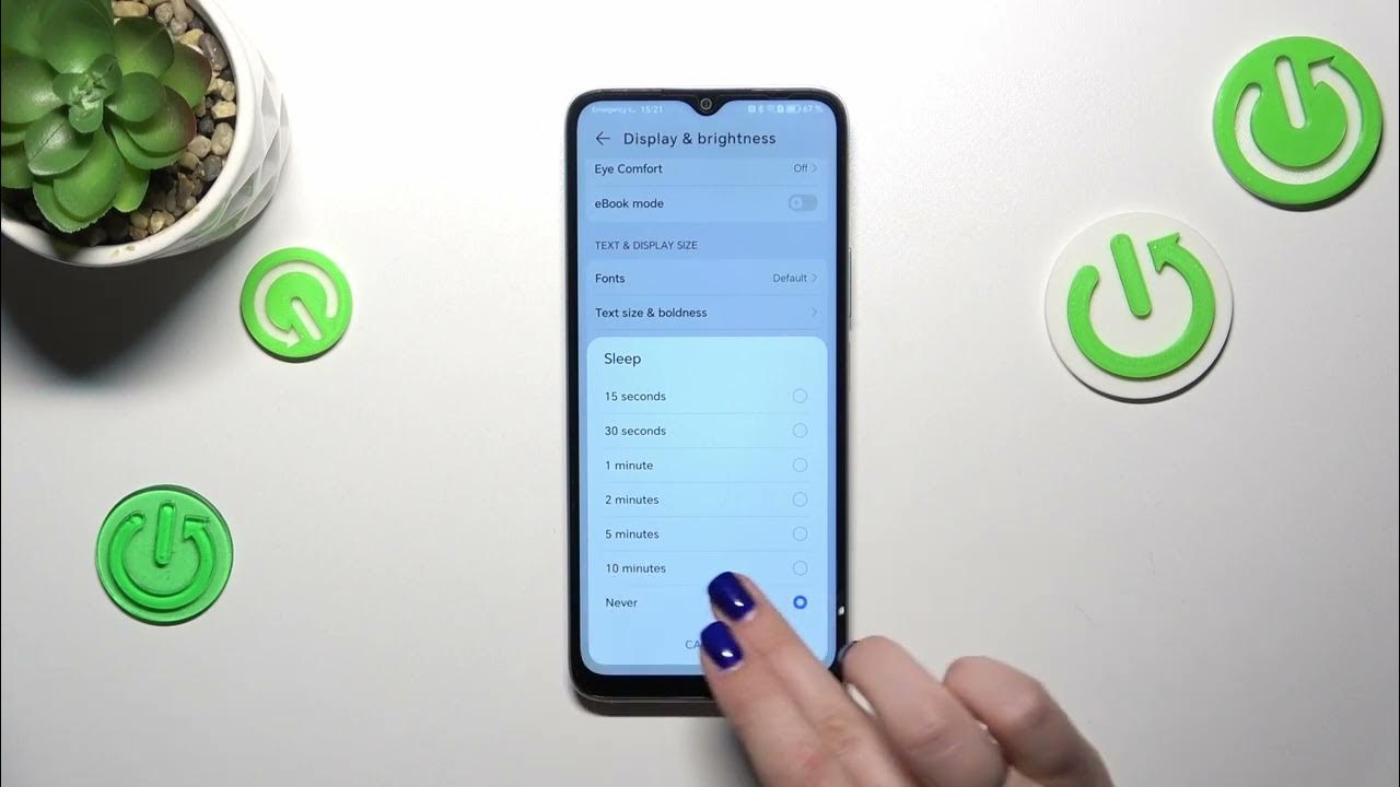 Video thumbnail for How to Adjust the Screen Timeout Value on HONOR X6a