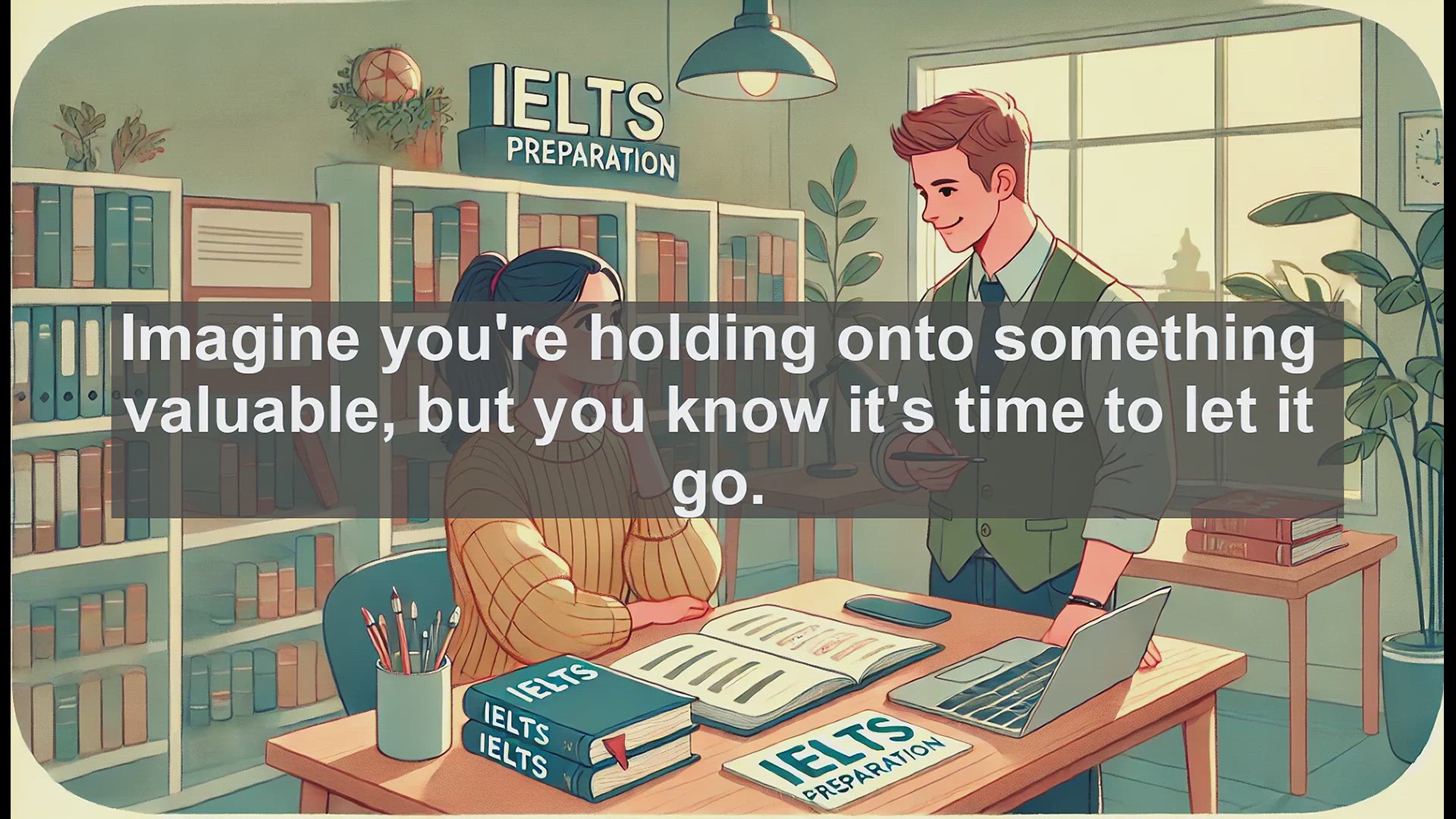 'Video thumbnail for 2500 Must Know IELTS 6.5 Vocabulary - Understanding 'Relinquish': A Key IELTS Vocabulary Word'