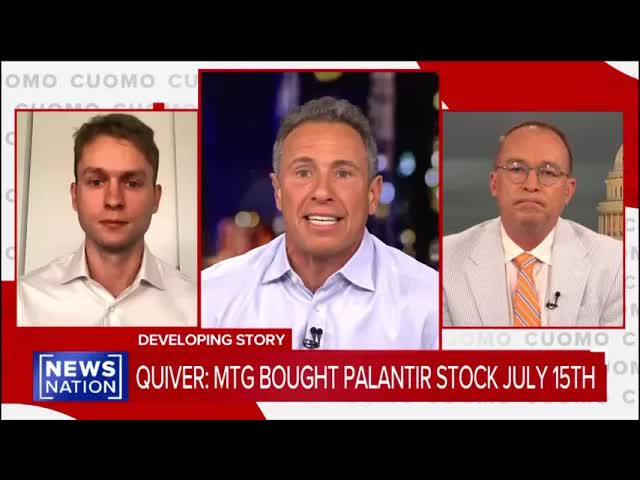 Video thumbnail for quiver quantitative: congressional stock trading ban debate with chris cuomo on newsnation