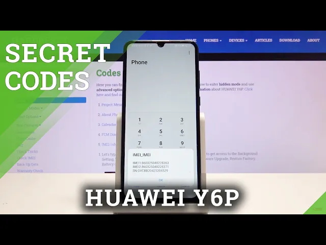 Video thumbnail for Useful Codes on HUAWEI Y6P – Hidden Features