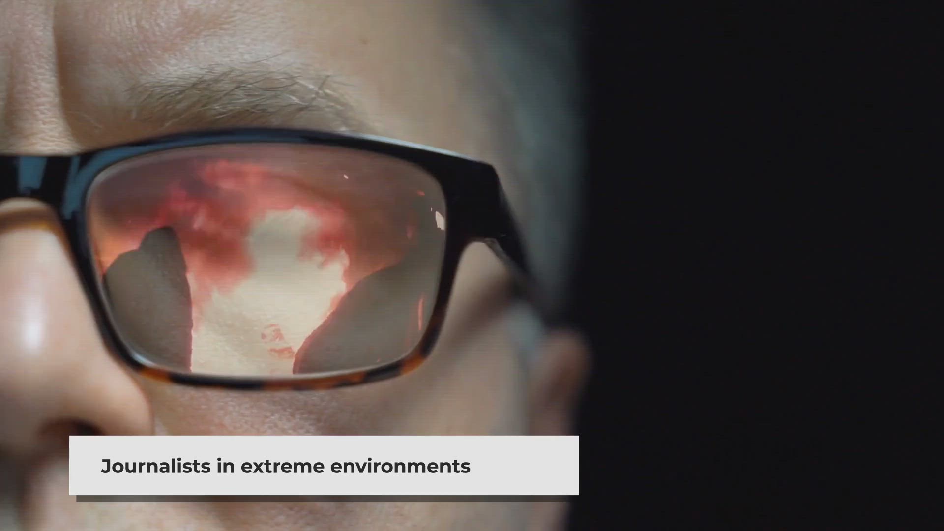 Video thumbnail for Unusual Newsrooms: Reporting from Extreme Environments