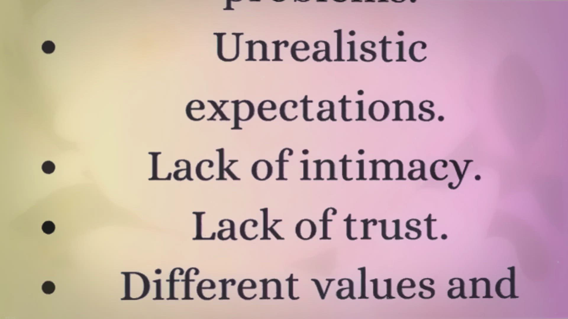 Video thumbnail for Why Do Relationships Fail