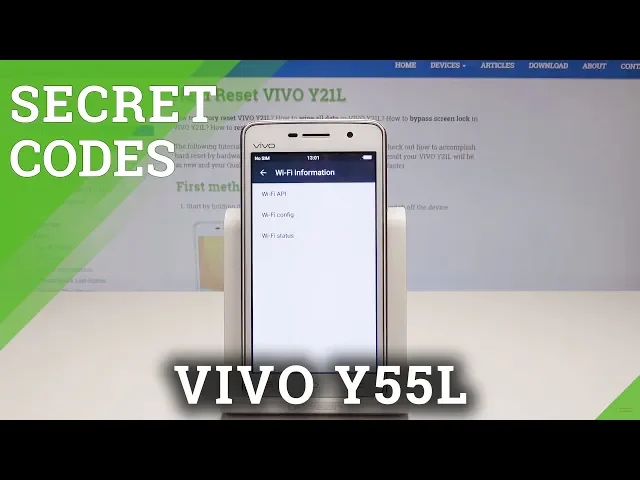 Video thumbnail for Secret Codes in VIVO Y21L - Hidden Options / Secret Menu
