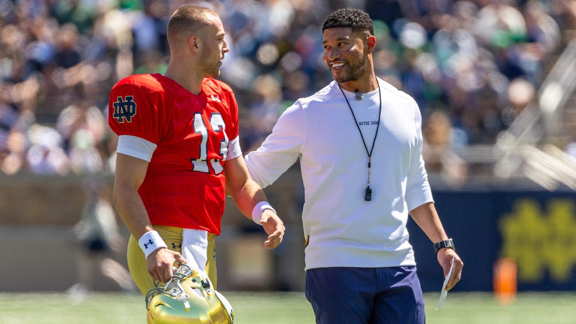 Video thumbnail for Texas & Notre Dame's Odds to Win National Championship