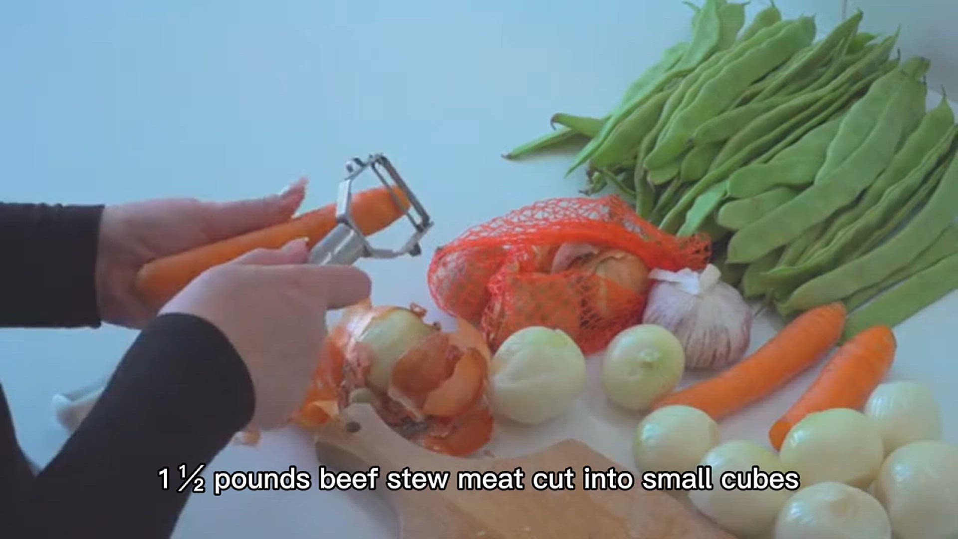 Video thumbnail for Beef barley soup recipe