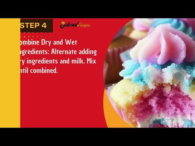 Video thumbnail for Fluffy Cotton Candy Cupcakes – Easy Easter Dessert Recipe | Fun & Colorful Treat!