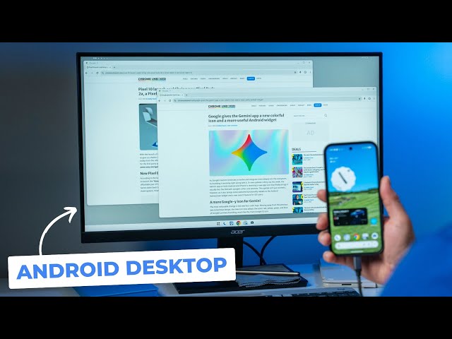 Video thumbnail for First Look! Testing Out Android 16's New Desktop Mode