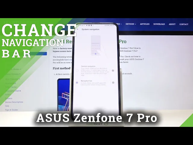Video thumbnail for How to Change Navigation Bar on ASUS Zenfone 7 Pro – Navigation Bar