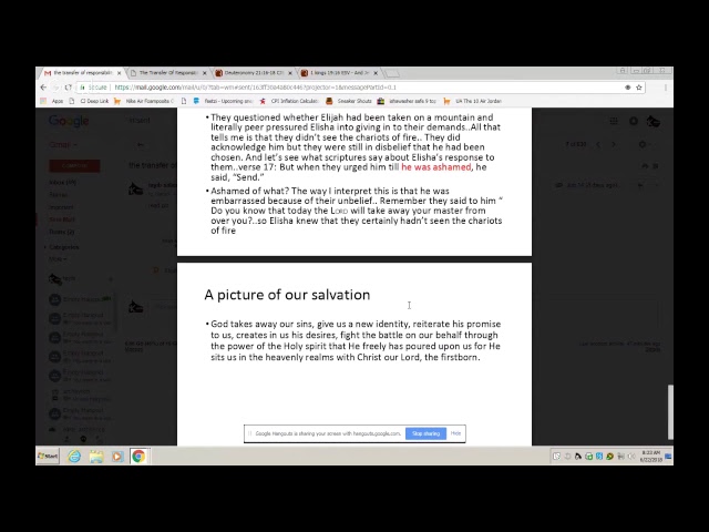 Video thumbnail for Transfer Of Responsibility-From Elijah To Elisha & The Implications