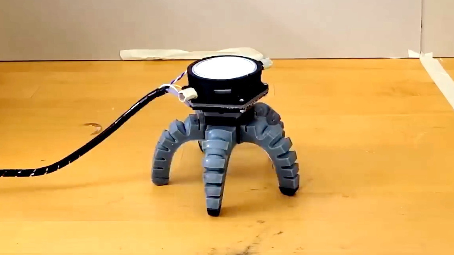 Video thumbnail for Researchers Build Roboshroom, a Mushroom-Controlled Robot