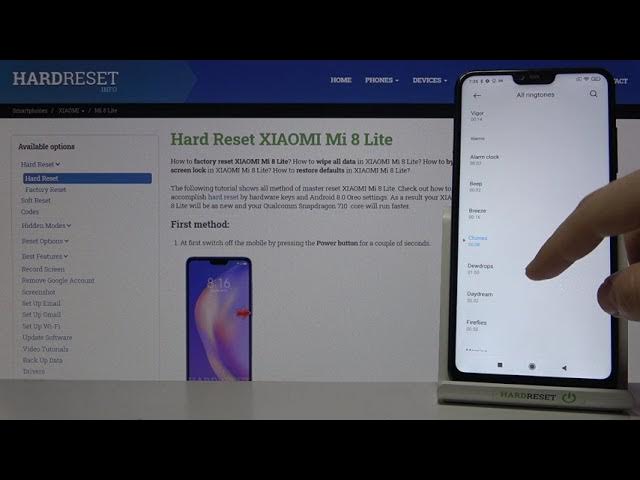 Video thumbnail for Xiaomi Mi 8 Lite Alarm Tones Review