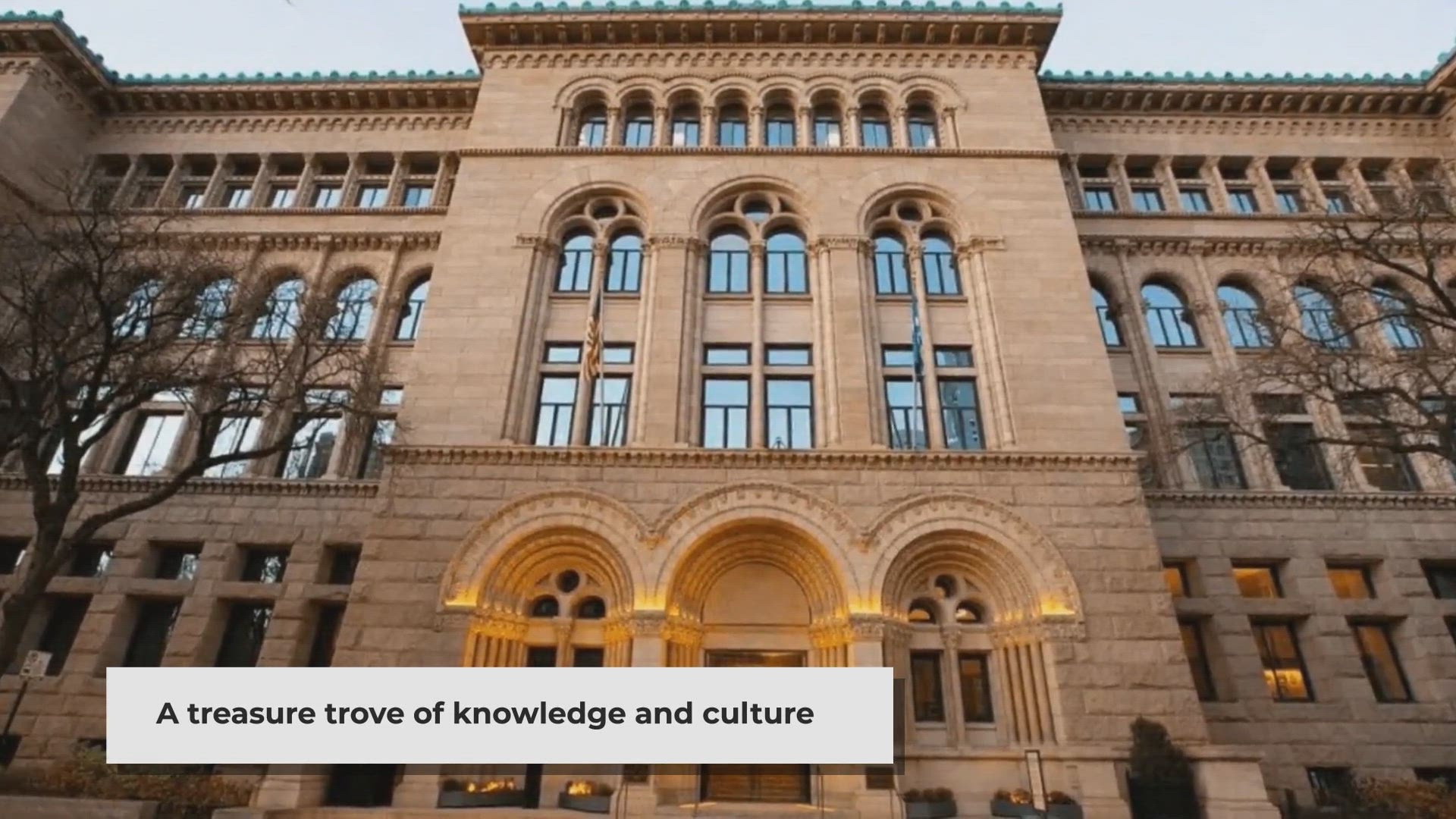 'Video thumbnail for Exploring the Newberry Library: A Treasure Trove of Knowledge and Culture'