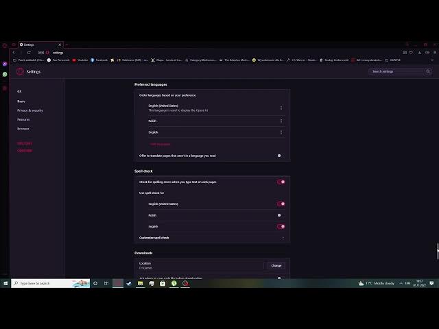 Video thumbnail for How To Manage Spellcheck Language On Opera GX