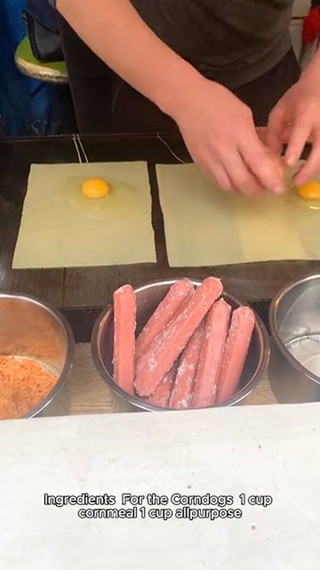 Video thumbnail for Crondogs recipe