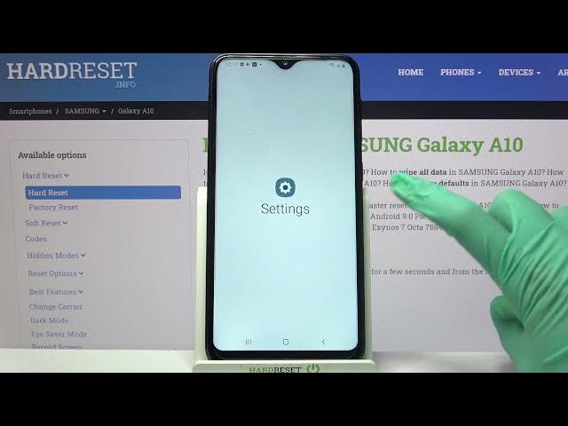 Video thumbnail for How to Turn On/Off High Contrast Text on Samsung Galaxy A10 – High Contrast Text Settings