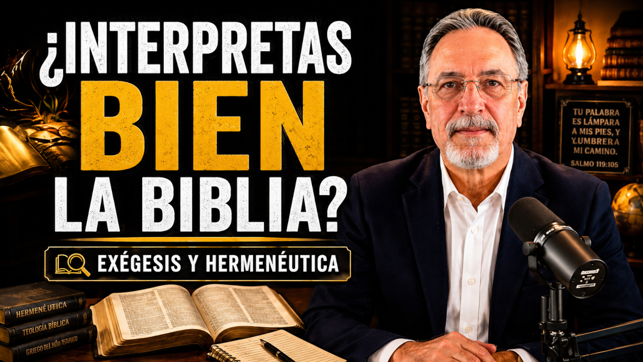 Video thumbnail for Cómo Interpretar la Biblia Correctamente | Exégesis, Hermenéutica y Estudio Bíblico