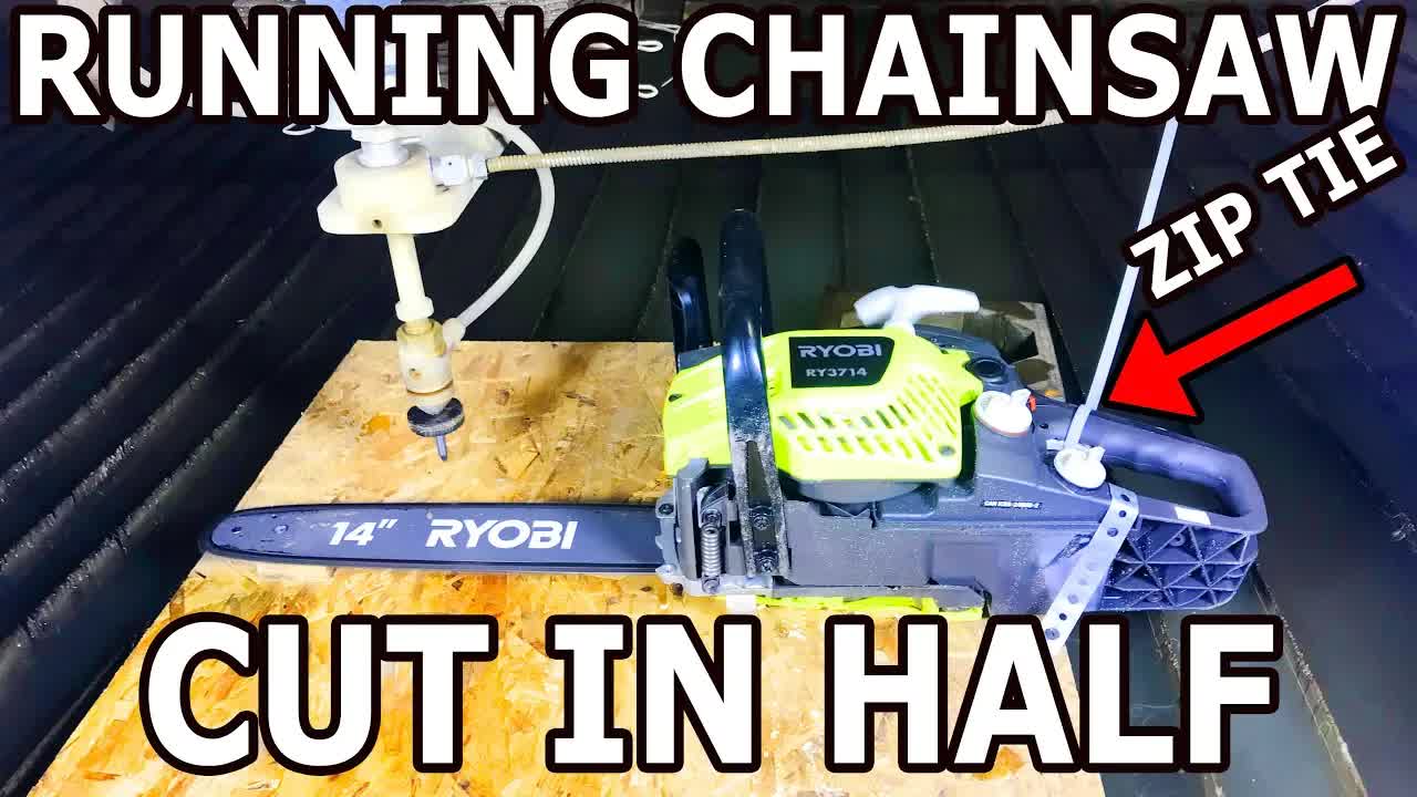 Video thumbnail for RYOBI Chainsaw Carving: Tree Stump Portrait How-To