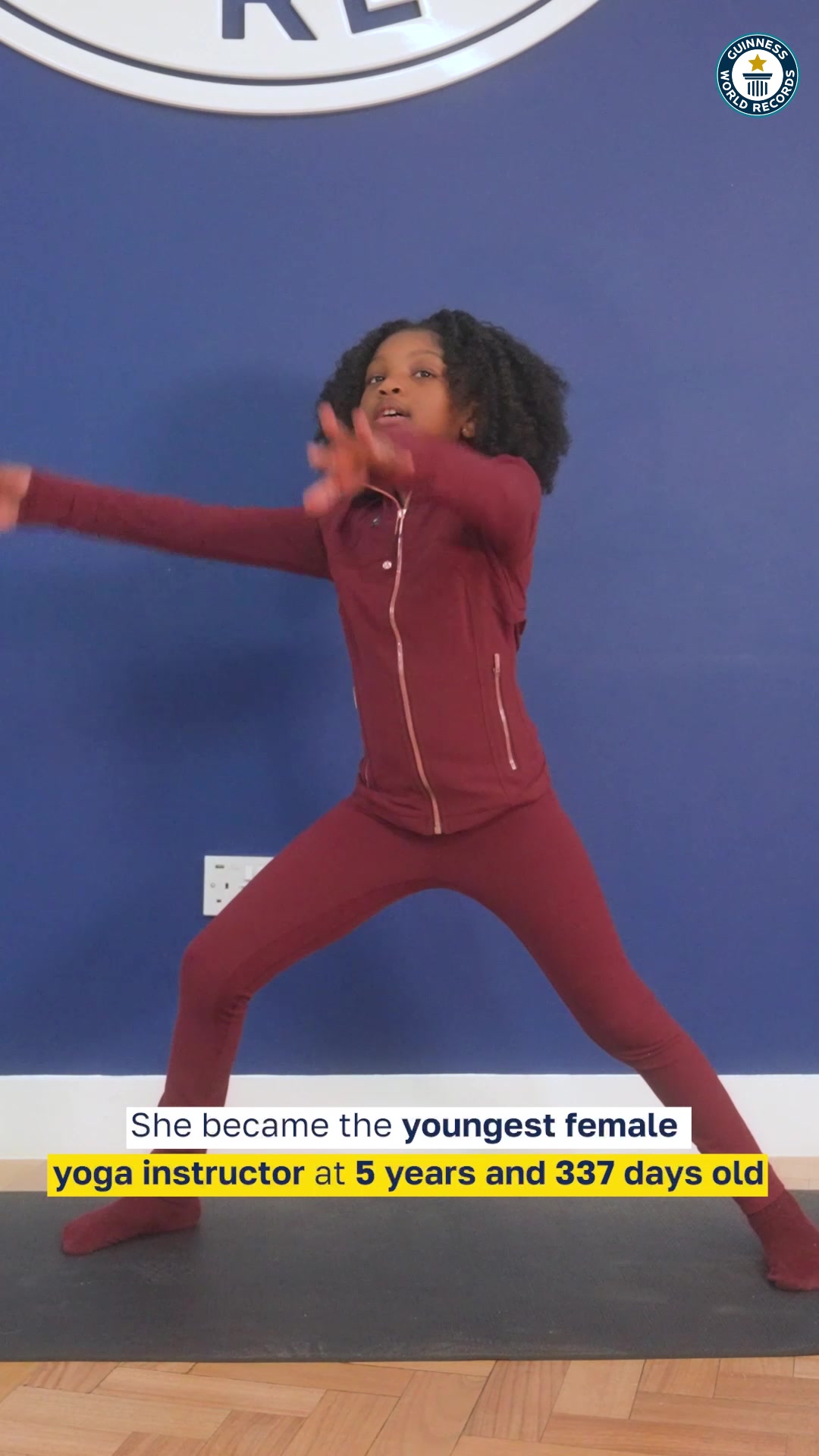 Video thumbnail for Youngest yoga instructor - Phoenix Hicks at 5 years and 337 days old