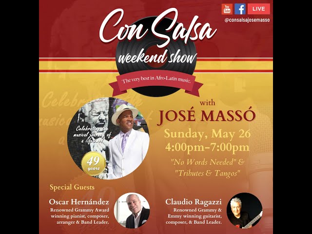 Video thumbnail for "¡Con Salsa!" Live: Oscar Hernández & Claudio Ragazzi Conversation 5.27.24 (Edited Version).