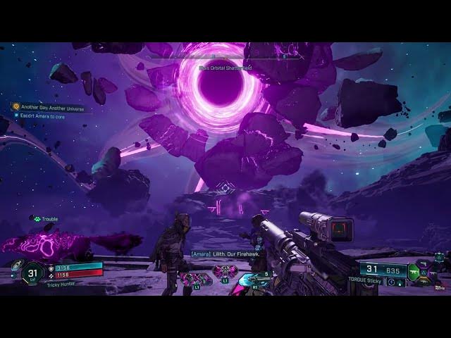 Video thumbnail for Borderlands 4 - Another Day, Another Universe: Go To Zane | Clear Out Enemies | Amara Opens Rift