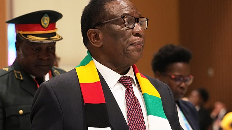 Video thumbnail for Zimbabwe's Mnangagwa signs law extending presidency to 2030