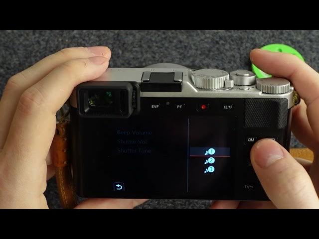 Video thumbnail for Leica D Lux 7 - How To Change Shutter Sound