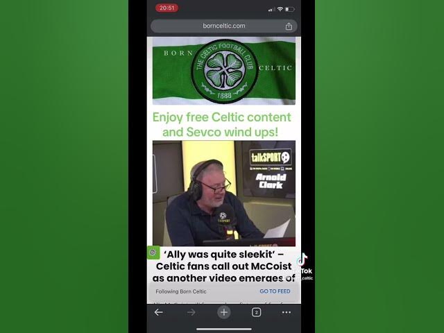 Video thumbnail for How to add Born Celtic to your Google news feed. Simply go to https://ww.bornceltic.com…