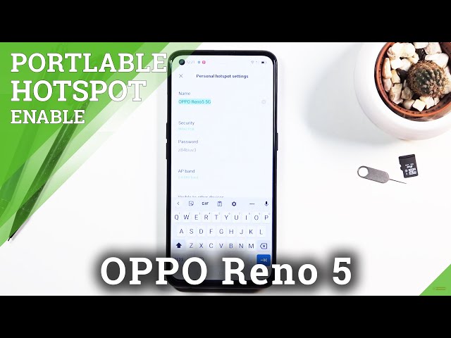 Video thumbnail for How to Enable Portable Hotspot in OPPO Reno 5 5G – Share Network Connection