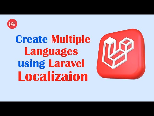 Video thumbnail for How to create multiple languages in the Laravel application