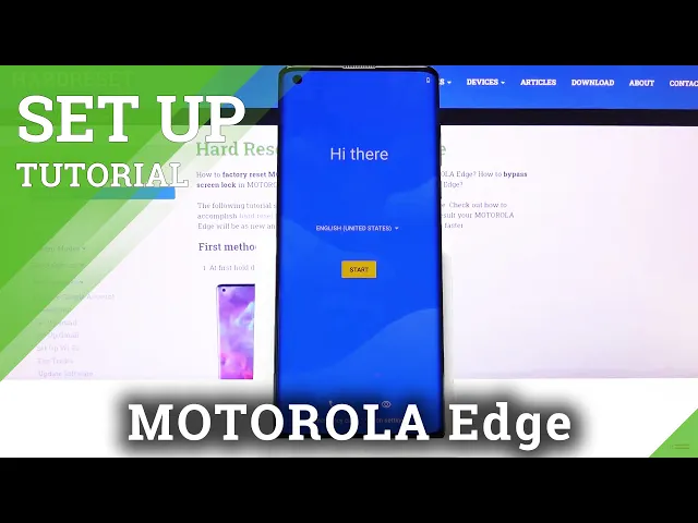 Video thumbnail for How to Go Through the Configuration Process in Motorola Edge – Perform Set Up Process