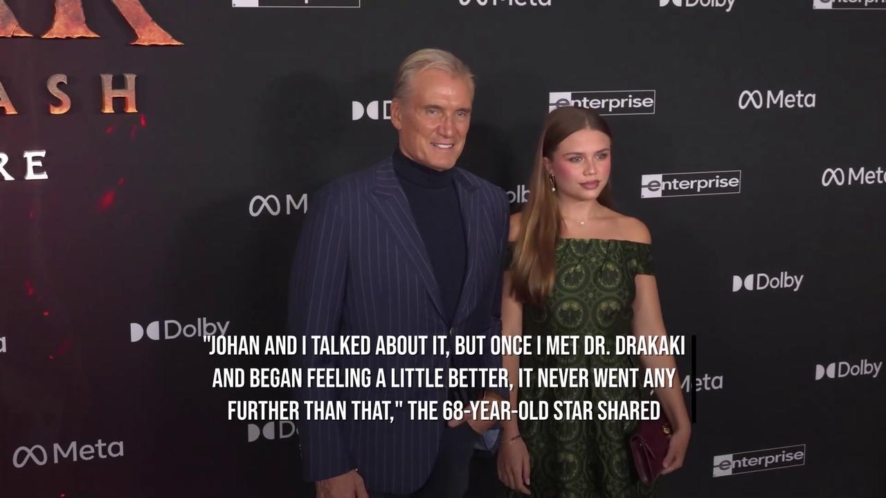 Video thumbnail for Dolph Lundgren considered suicide during cancer battle.