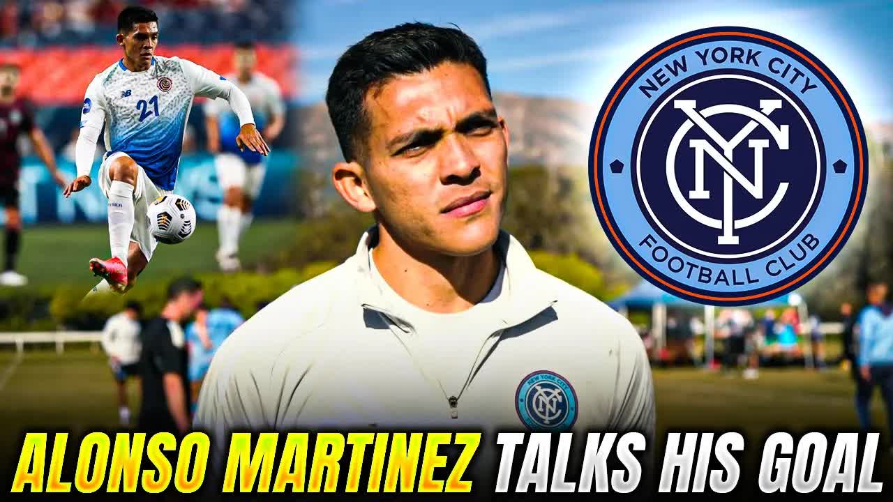 Video thumbnail for NYCFC's Alonso: 2025 MLS Season, Goals & Team Mentality