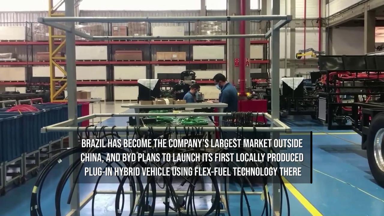 Video thumbnail for BYD Sales Rise 18% as Strong Exports Offset Weak China Demand.