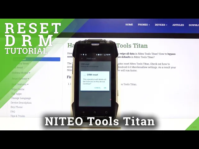 Video thumbnail for How to Reset DRM on Niteo Tools Titan – Reset Digital Rights Management