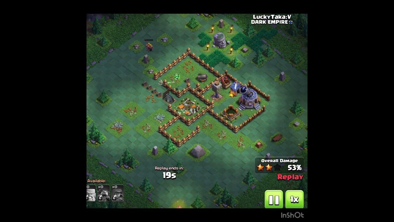 'Video thumbnail for Clash of Clans, stepping on traps'