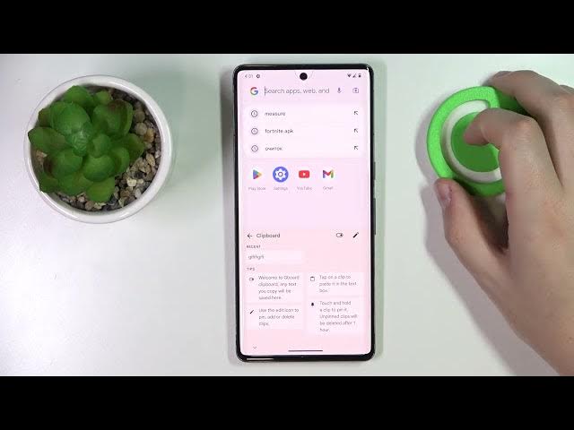 Video thumbnail for How to Activate Keyboard Clipboard on GOOGLE Pixel 7 Pro