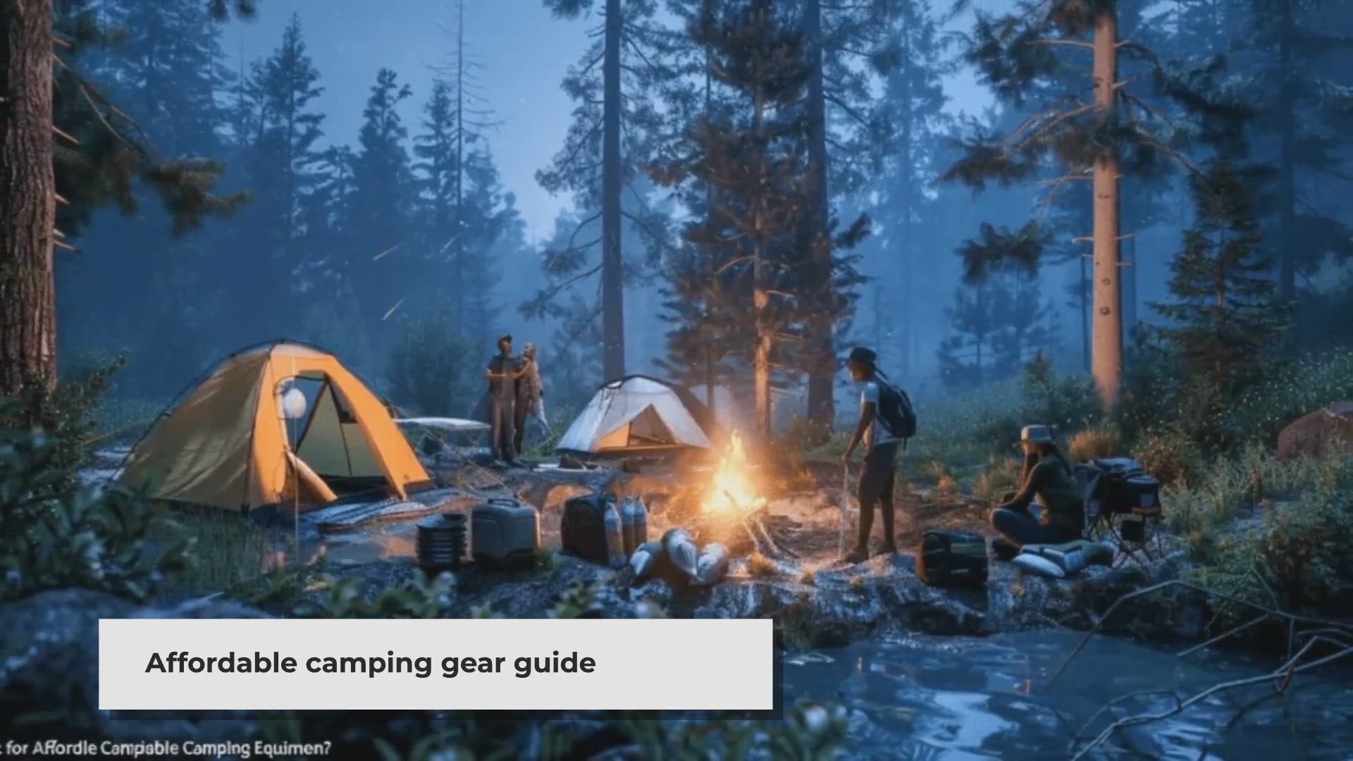 Video thumbnail for Affordable Camping Gear: Top Tips for Budget-Friendly Outdoor Adventures