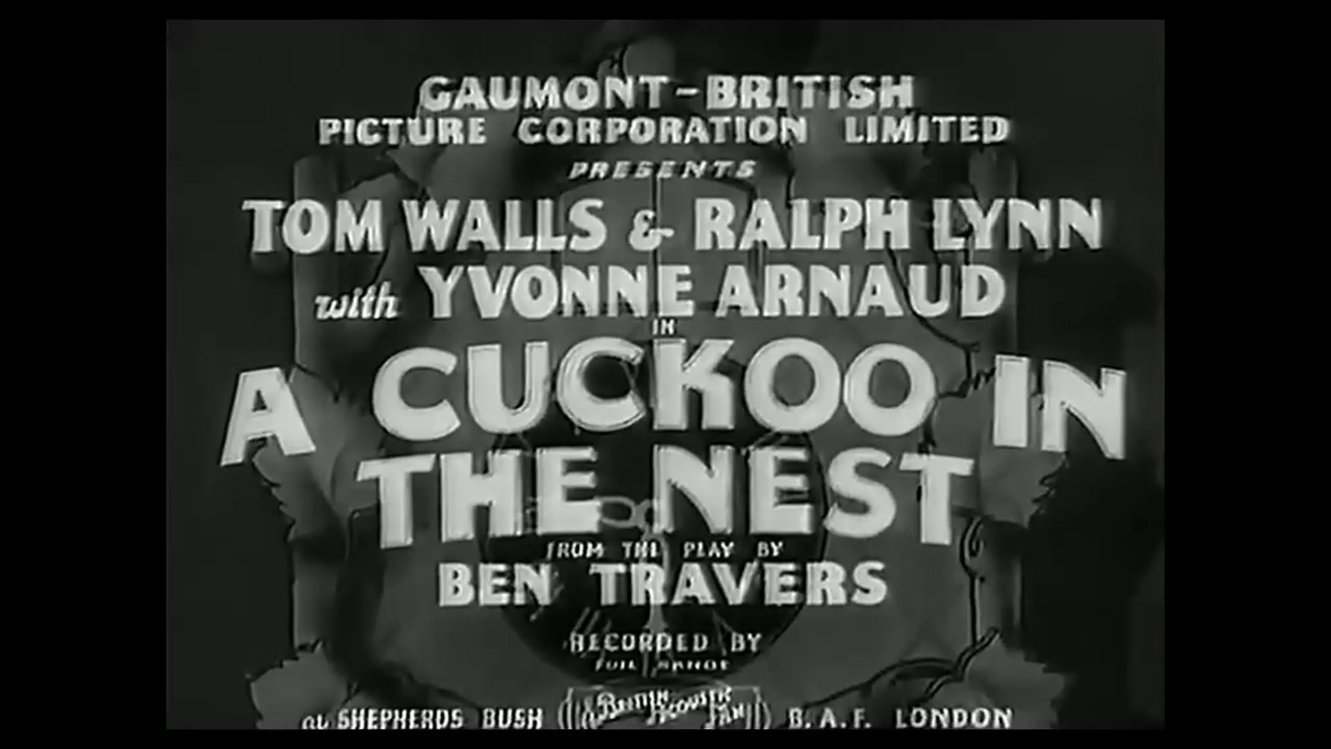 Video thumbnail for A Cuckoo in the Nest (1933)