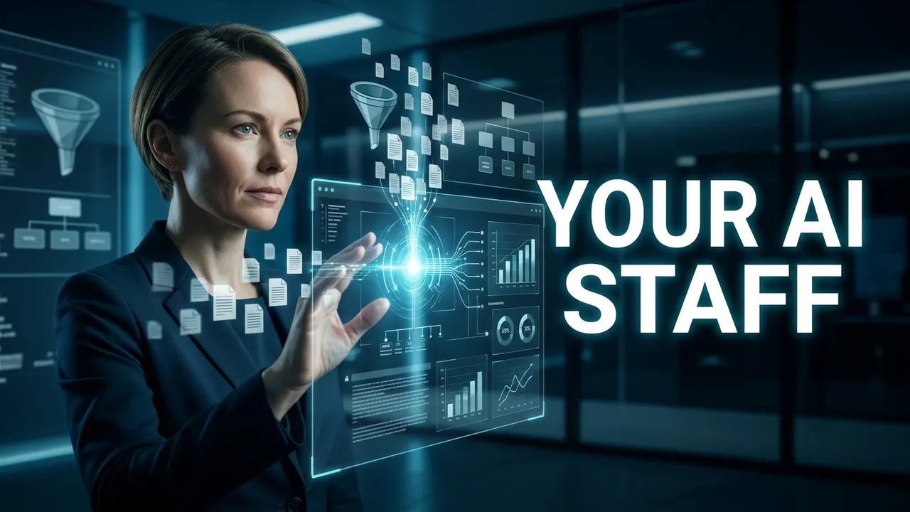 Video thumbnail for The Synthetic Staff: Why Leaders Need AI Now