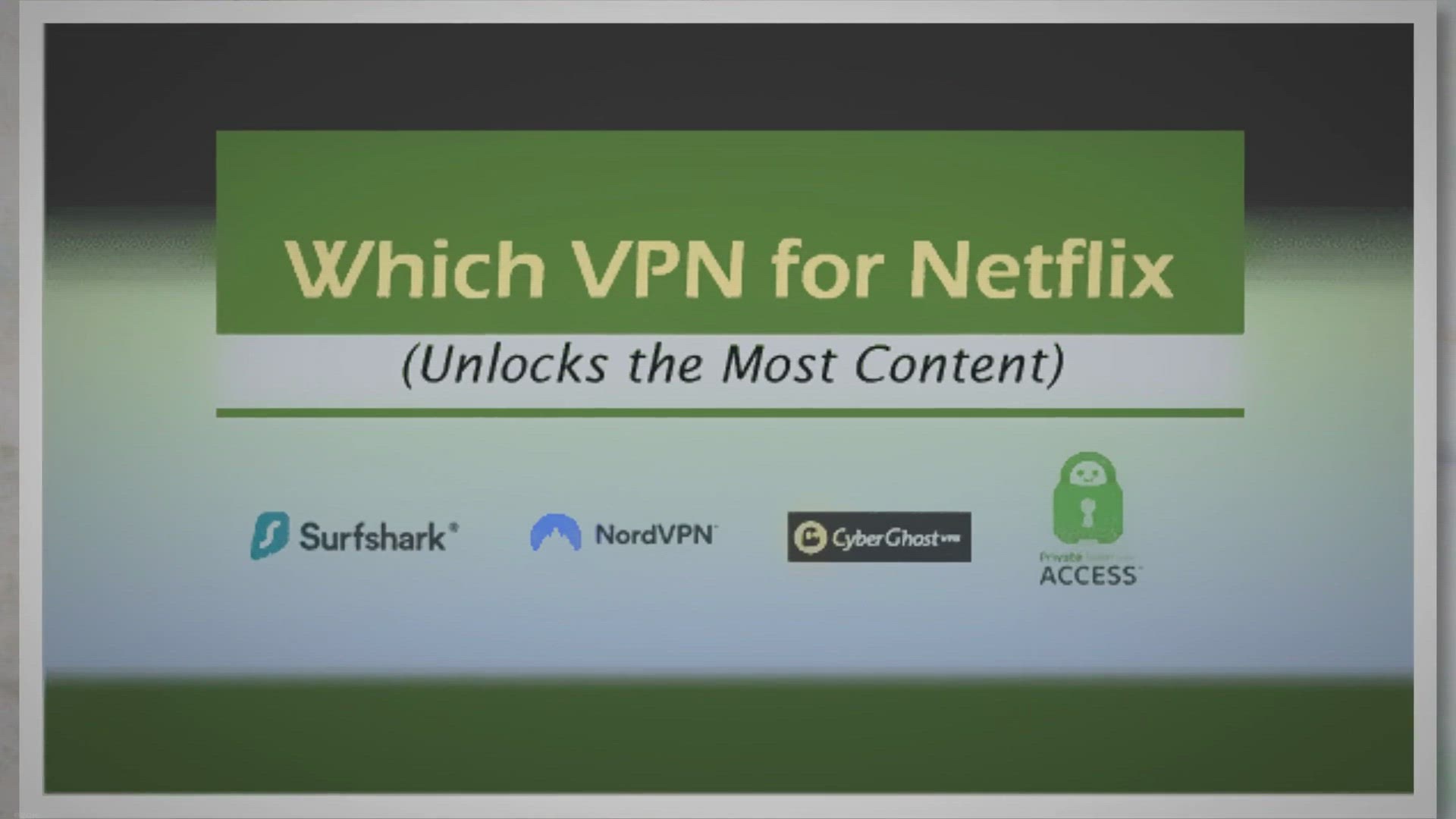 Video thumbnail for Which VPN for Netflix Works Best in 2023?