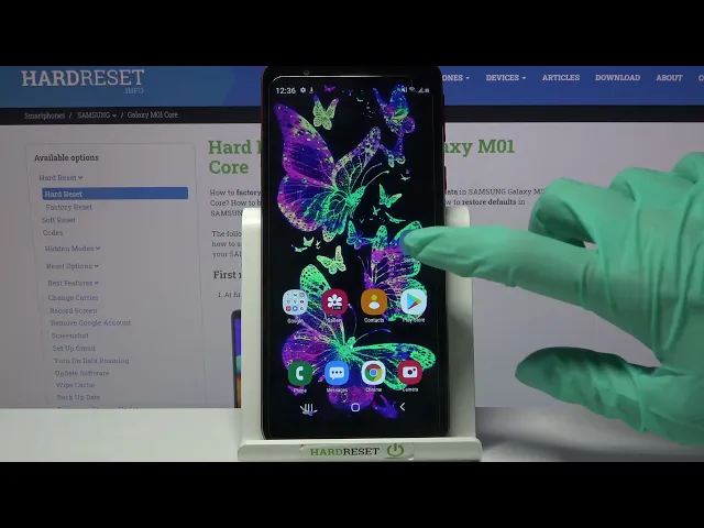 Video thumbnail for How to Activate High Text Contrast on SAMSUNG Galaxy M01 Core – Change Text Contrast