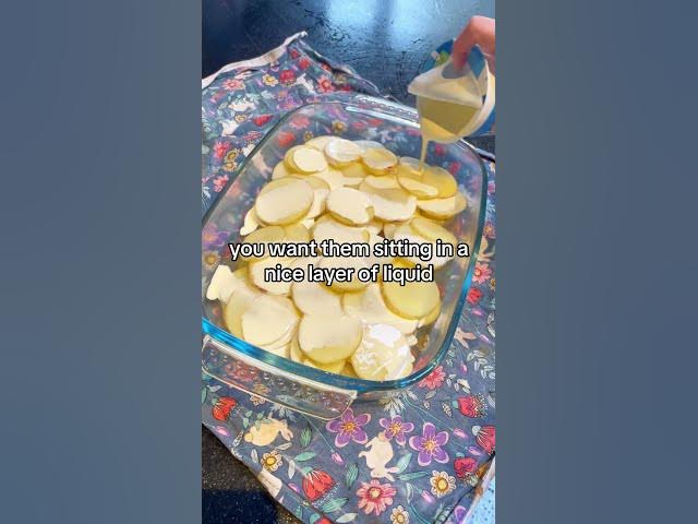 'Video thumbnail for Potato gratin with pancetta -  dish of dreams! #potatorecipe'