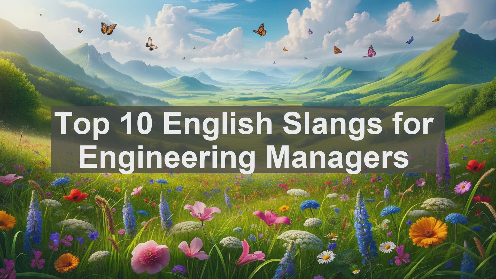 'Video thumbnail for Top 10 English Slangs for Engineering Managers'