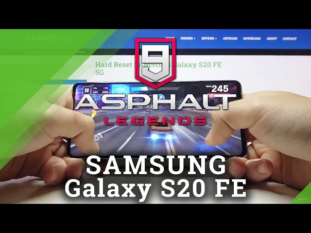 Video thumbnail for Samsung Galaxy S20 FE 5G - Asphalt 9 Gameplay on High Graphics Settings